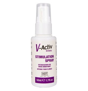 HOT V-ACTIV stymulujący spray dla kobiet z aloesem 50 ml – zdjęcie 2