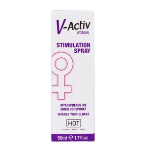 HOT V-ACTIV stymulujący spray dla kobiet z aloesem 50 ml – zdjęcie 5