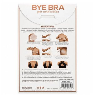 BYE BRA Push-Up Tape with Nipple Covers 3M