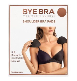 BYE BRA beige supportive shoulder protectors for lingerie