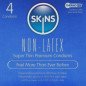 SKINS préservatifs sans latex, ultrafins et transparents, 4 pièces – photo 1