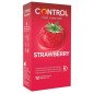 CONTROL strawberry-flavoured condoms, 12 pack – image 1