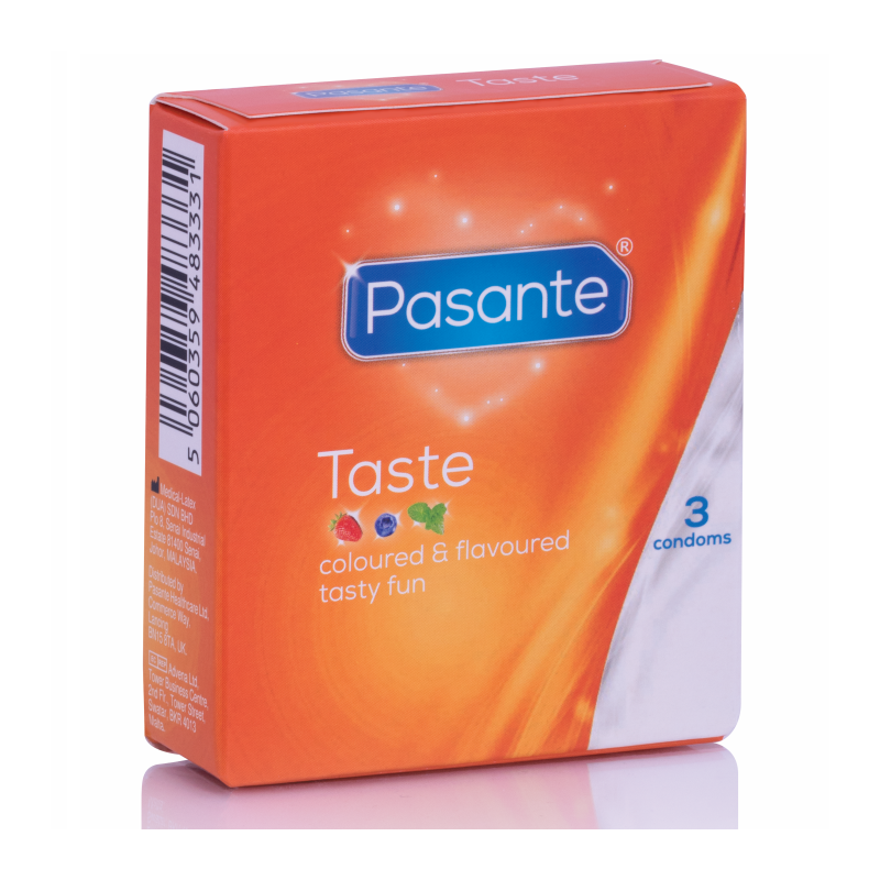 Préservatifs aromatisés Pasante – 3 unités – photo 1