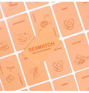Jeu de rôle SECRETPLAY Sexmatch pour couples, variante cerise – photo 4