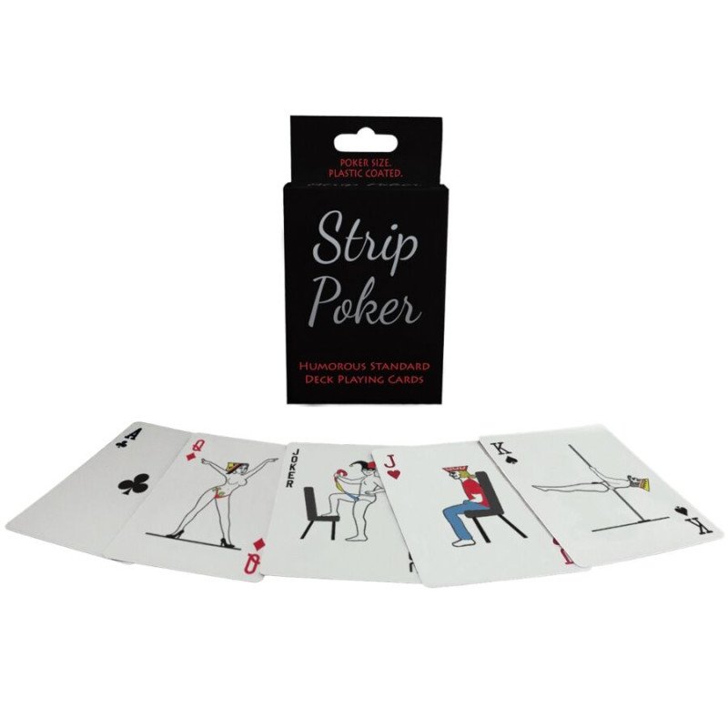 Strip Poker Card Game for Adults with Humorous Playing Cards – image 1