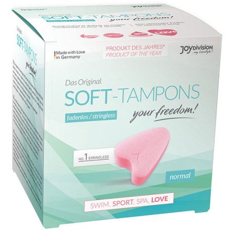 JOYDIVISION Soft Tampons voor menstruatiecomfort – 3 stuks