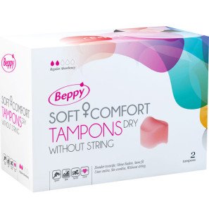 BEPPY klassische Tampons für Menstruationskomfort 2 Stück