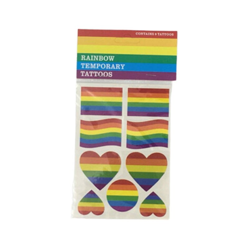 PRIDE LGBT Flag Tattoos for a Colourful, Festive Look – image 1