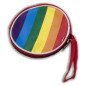 Porte-monnaie rond aux couleurs du drapeau LGBT de PRIDE – photo 1