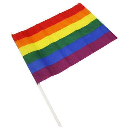 Grote LGBT-vlag Pride
