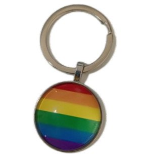 Pride LGBT flag keyring – image 1