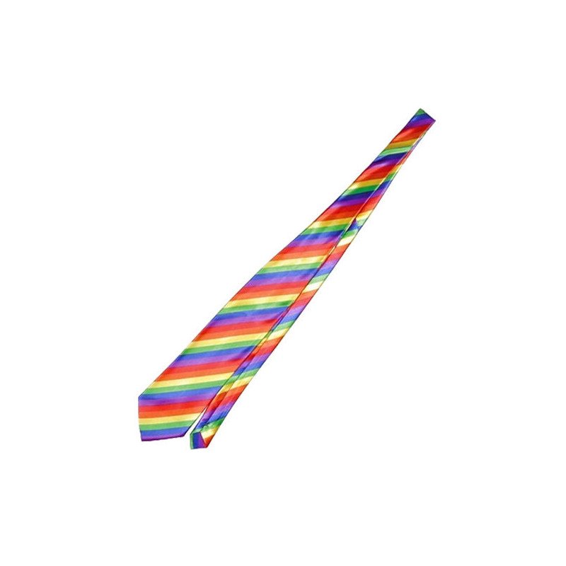 Cravate aux couleurs du drapeau LGBT Pride pour les occasions festives – photo 1