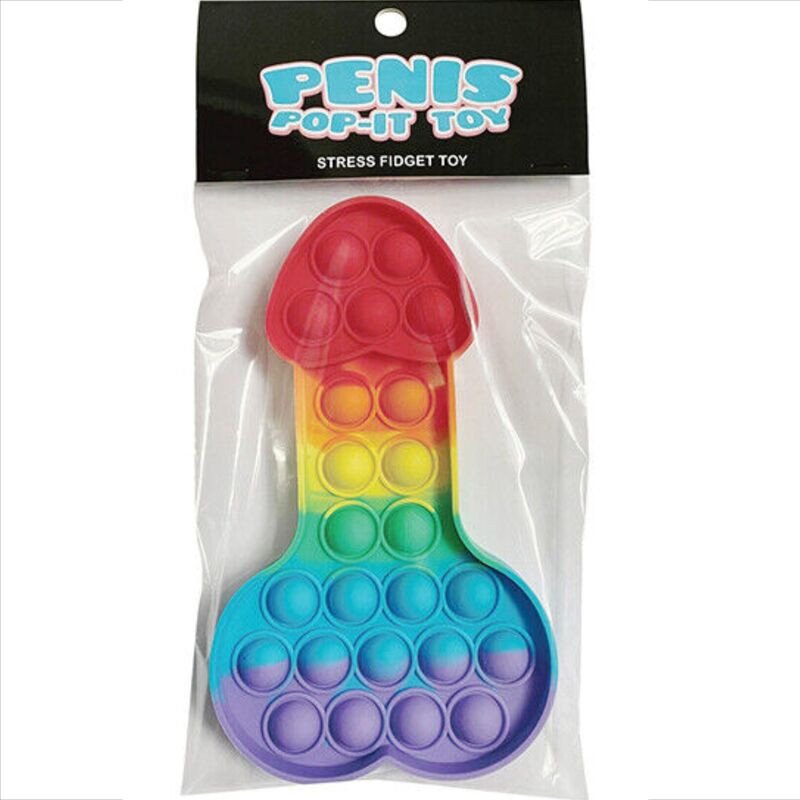 Cherry Pop-it penis stress-relief toy for adults – image 1