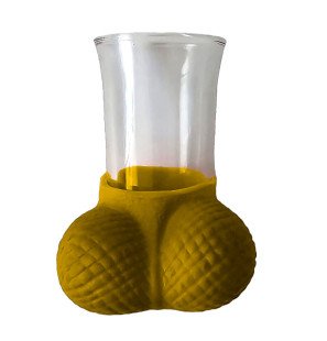 Diablo Picante gold shot glass for special occasions – image 1
