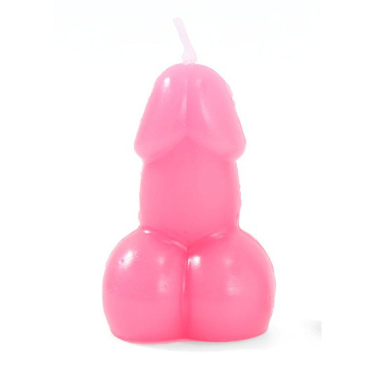 Fuchsia Penis-Shaped Candle by Diablo Picante – image 1