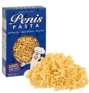 Penis-shaped pasta 200 g for festive occasions – image 1