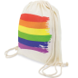 Cotton LGBT Flag Backpack by PRIDE – image 1