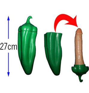 Groene penispeper Diablo Picante voor volwassenen – foto 1