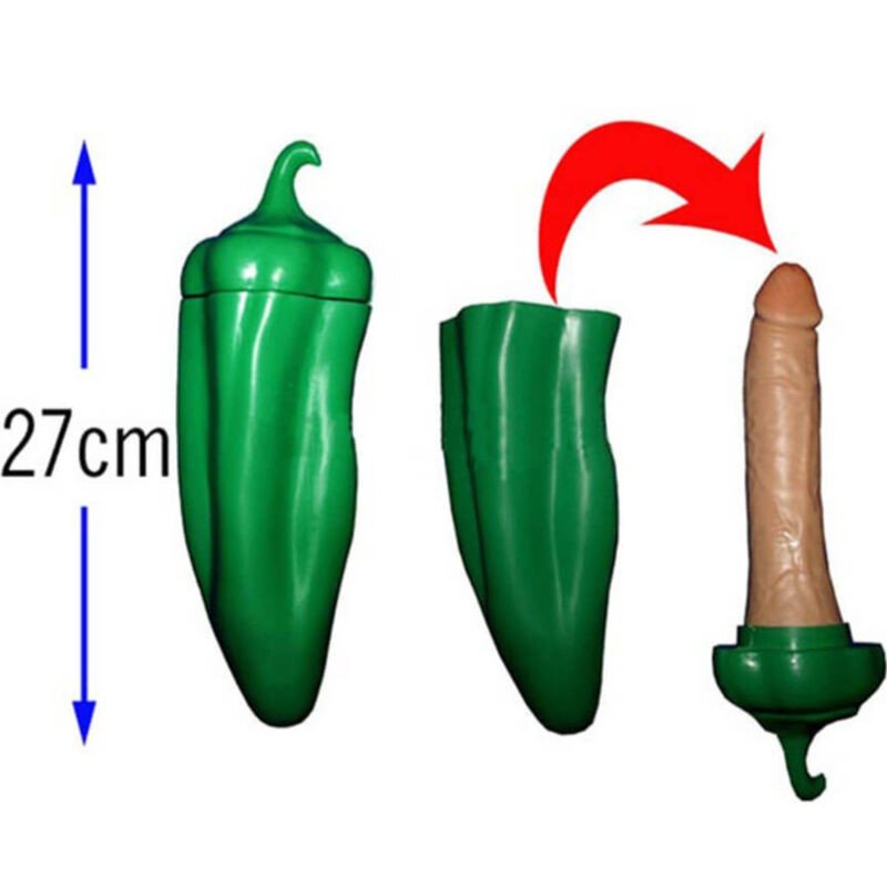 Groene penispeper Diablo Picante voor volwassenen – foto 1