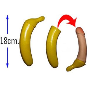Bananowy penis Diablo Picante dla dorosłych – zdjęcie 1