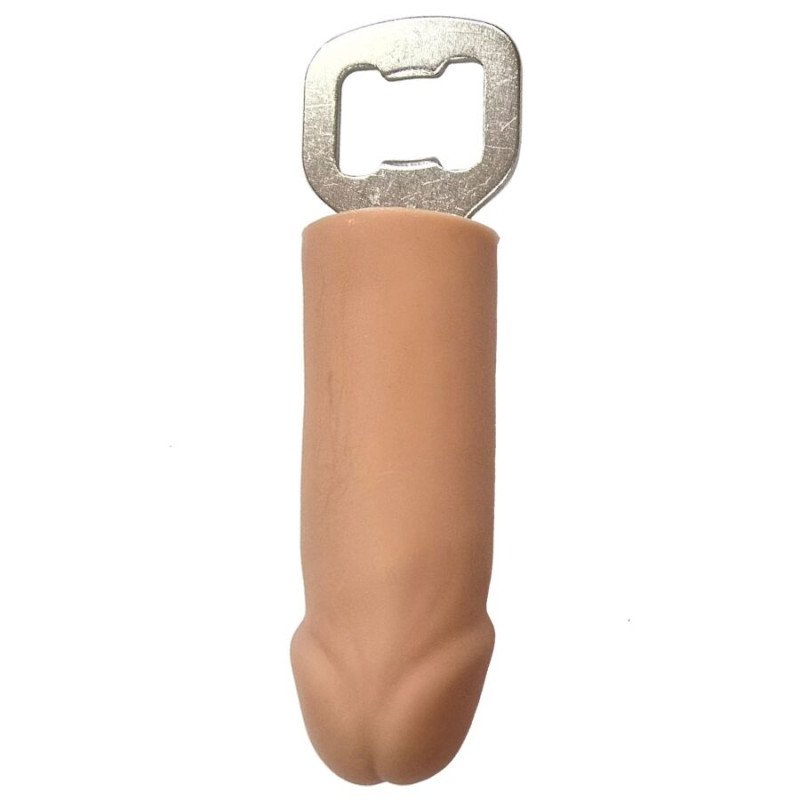 Diablo Picante Rubber Penis Bottle Opener for Adults – image 1