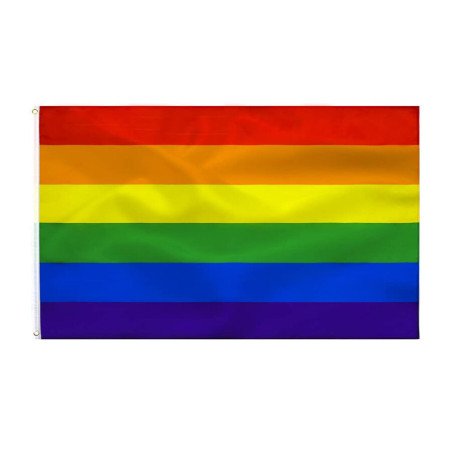 Regenbogenflagge 90 x 150 cm von PRIDE
