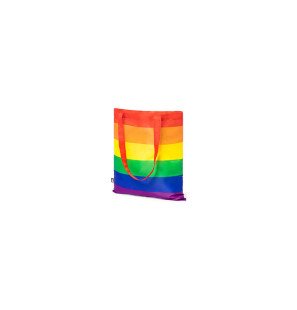 PRIDE rainbow tote bag as a playful gift – image 1