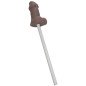 Crayon pénis souple Diablo Picante, teinte foncée – photo 1