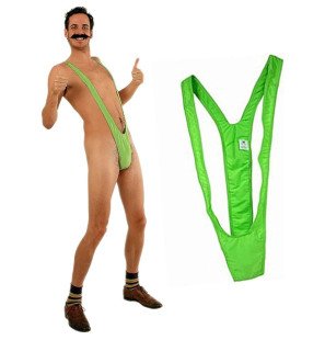 Grüner Trikini für Herren Diablo Picante – Bild 1