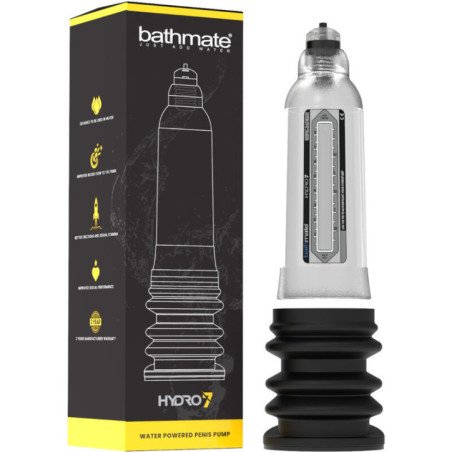 Bathmate Hydro 7 Hercules transparante hydro penispomp