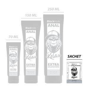 Lubrykant analny na bazie wody Black Hole, dodatkowe rozszerzenie, 6 ml – zdjęcie 2