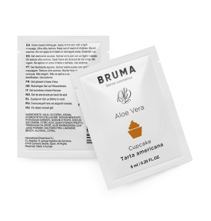 Żel intymny z aloesem o smaku American Pie, 6 ml od BRUMA – zdjęcie 1