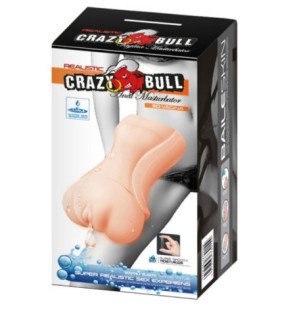 Crazy Bull Compact Waterskin Masturbator with Vaginal Design and Water-Absorbing Inner Structure – image 5