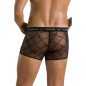 Zwarte herenlingerie James korte boxer van PASSION MEN