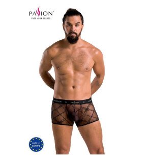 Zwarte herenlingerie James korte boxer van PASSION MEN – foto 7