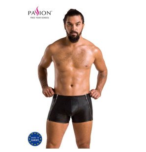 Krótka bielizna męska PASSION MEN, matowa czerń – S/M i L/XL – zdjęcie 1