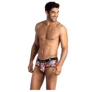 Heren boxerbrief met comicsdesign in maat L of XL