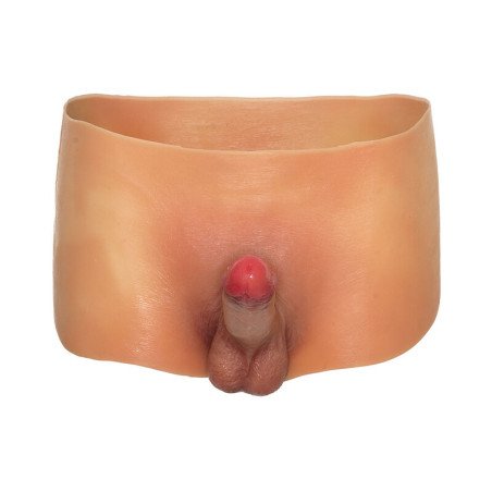 Boxershort met penis 18 cm in maat L
