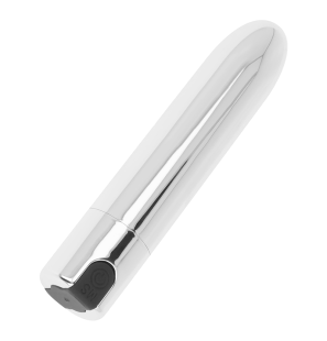 OHMAMA silver vibrating bullet 9,5 cm – image 1