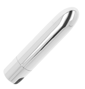 OHMAMA silver vibrating bullet 9,5 cm – image 2