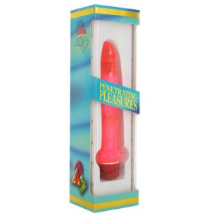 Seven Creations slanke roze jelly anale vibrator van PVC, 16 cm met meerdere snelheden voor variabele stimulatie – foto 2