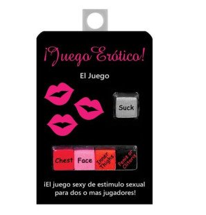 KHEPER GAMES erotisch spel met 5 dobbelstenen voor volwassenen