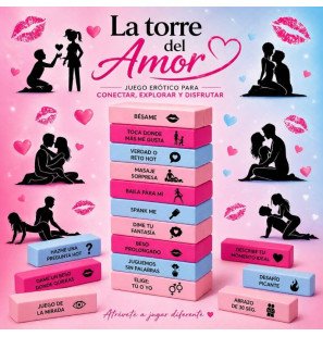 Diablo Picante Love Tower Couples' Game – Spanish Version – image 1