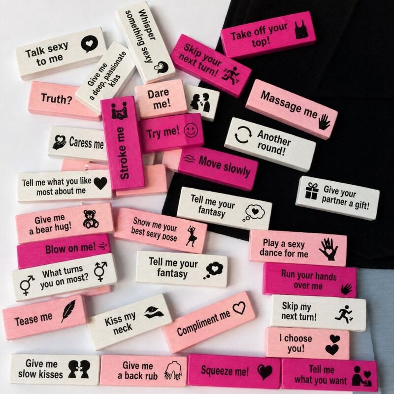 Diablo Picante love dice game with 16 love dice – English version – image 1