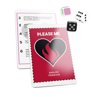 ARIA-Spiel für Erwachsene mit Karten und 3 Würfeln