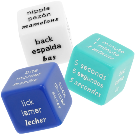 WATERFEEL erotic dice game for adults, 2 cm – image 1