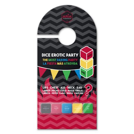 ARIA Erotic Dice Game with 5 Dice for Adults – image 1