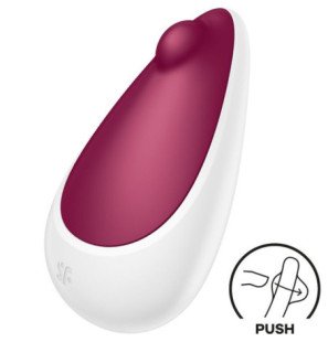 Satisfyer Spot On 3, stimulateur clitoridien ciblé avec 12 programmes de vibration, rechargeable, berry – photo 2