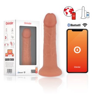 Vibromasseur réaliste ONINDER Kleine Bogotá avec application, 17,5 cm – photo 1