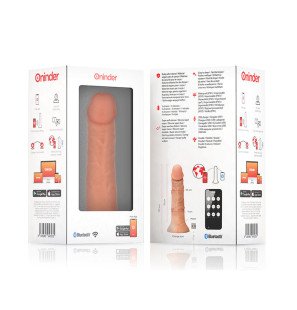 Vibromasseur réaliste ONINDER Kleine Bogotá avec application, 17,5 cm – photo 7